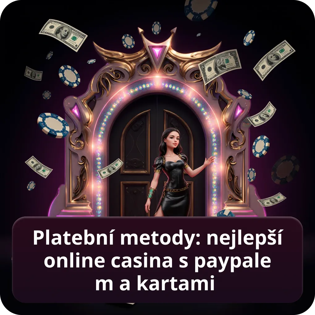 Platební metody: nejlepší online casina s paypalem a kartami